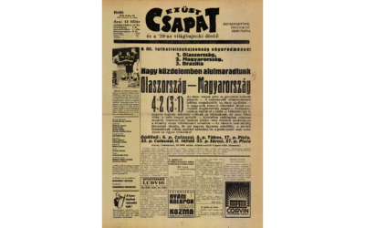 Ezüstcsapat és a ’38-as világbajnoki döntő